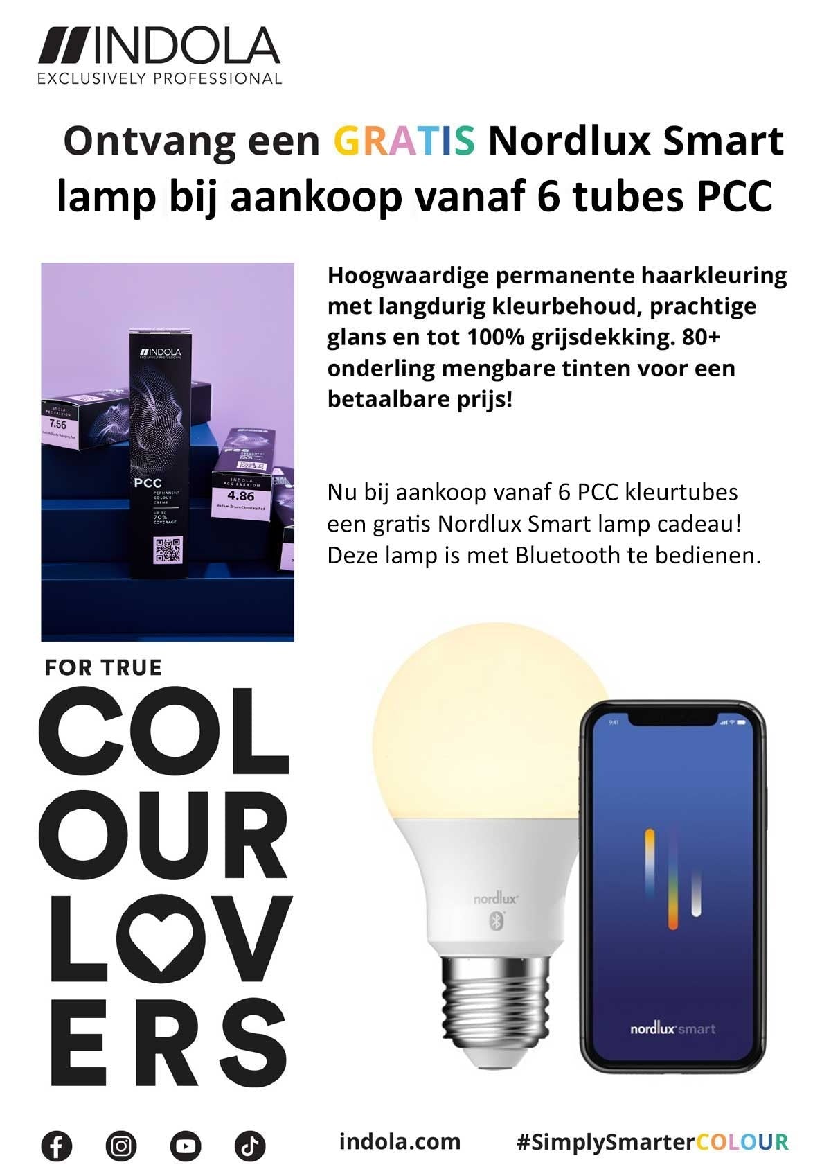 Indola PCC Color Intense Coverage Haarverf 60ml - KOOS • alles voor de kapper - Indola - Haarverf