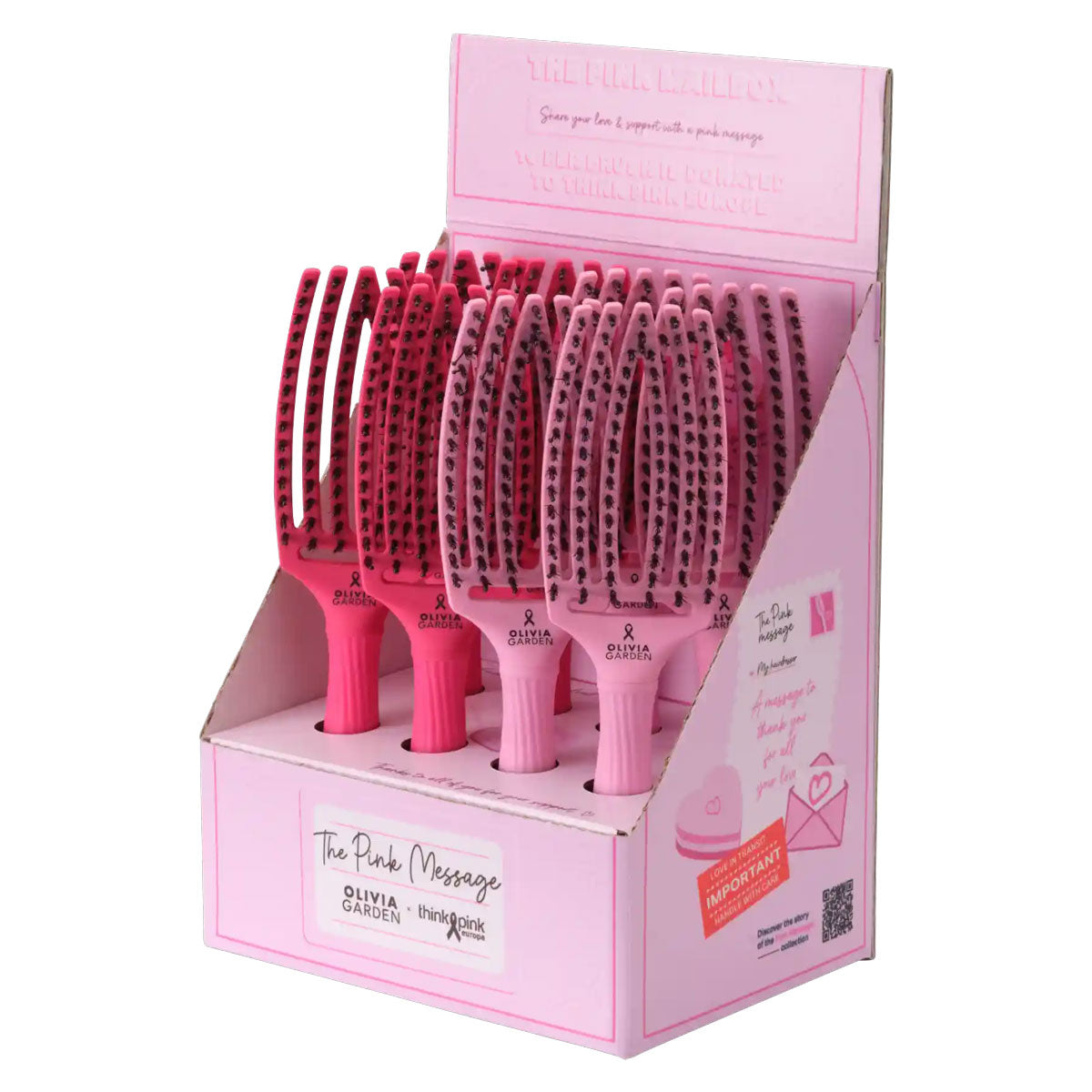 Olivia Garden Fingerbrush Think Pink 2026