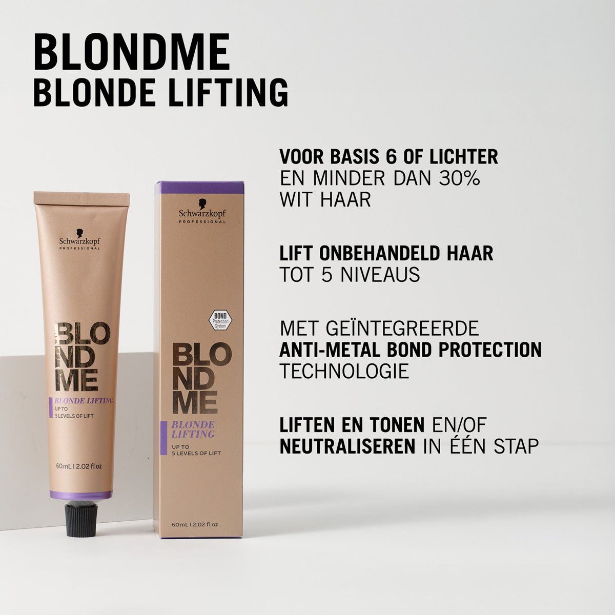 Schwarzkopf BlondMe Blonde Lifting 60ml - KOOS • alles voor de kapper - Schwarzkopf - Haarverf