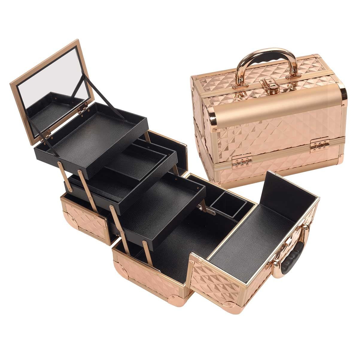 Sibel Beauty Case Rose Gold - KOOS • alles voor de kapper - Sibel - Koffers