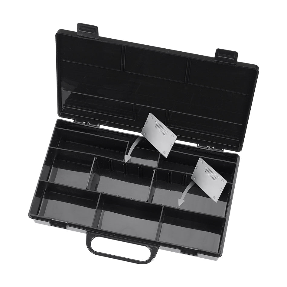 Sibel Toolbox Zwart - KOOS • alles voor de kapper - Sibel - Overige toebehoren