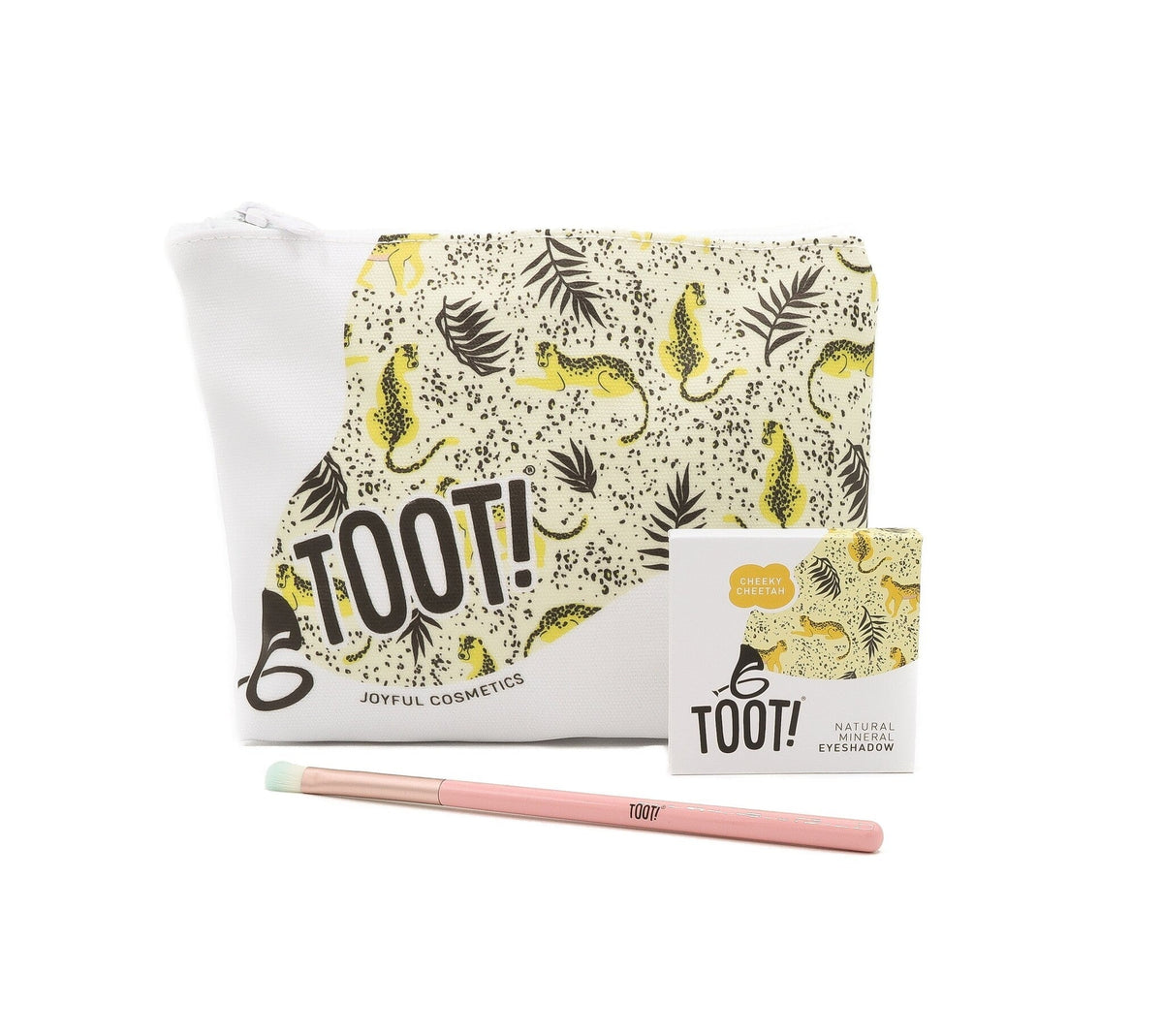 TOOT! Cheeky Cheetah Eyeshadow Bag Set - KOOS • alles voor de kapper - TOOT! - Kids make-up