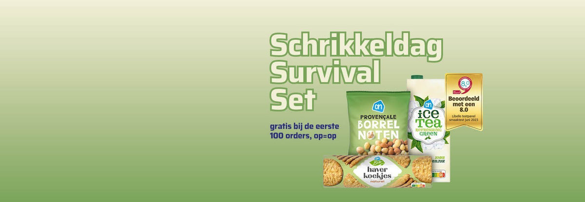 Schrikkeldag Survival Set gratis bij je order - KOOS • alles voor de kapper