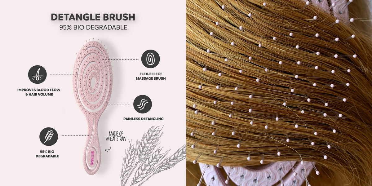 Sweet Bunny Eco Brush: de duurzame ontwarborstel - KOOS • alles voor de kapper