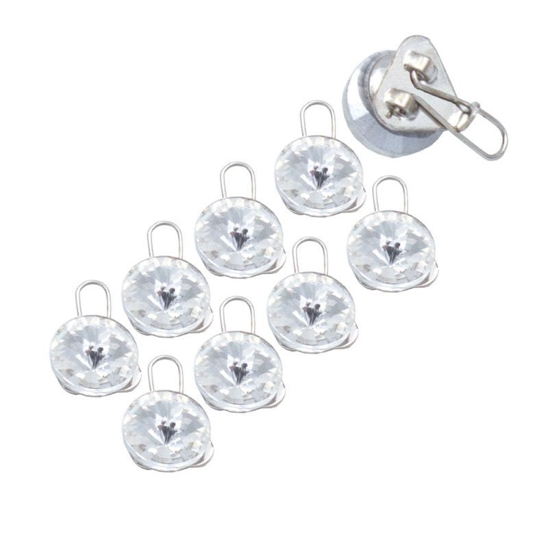 A&A Haarclips Strass 8st - KOOS • alles voor de kapper - KOOS - Haarmode