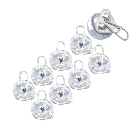 A&A Haarclips Strass 8st - KOOS • alles voor de kapper - KOOS - Haarmode