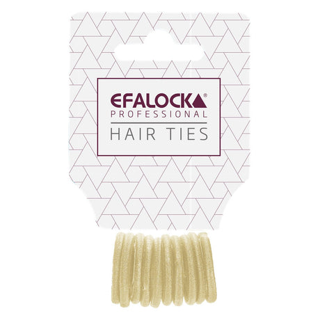 Efalock Hair Ties Elastiekjes Mini 15mm 10st - KOOS • alles voor de kapper - Efalock - Elastiekjes
