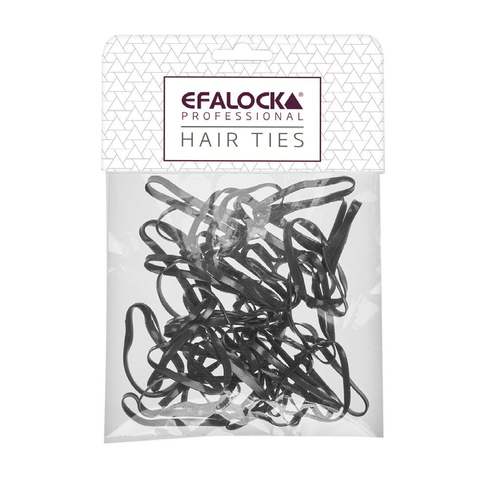 Efalock Hair Ties Silicone Elastiekjes 100st - KOOS • alles voor de kapper - Efalock - Elastiekjes