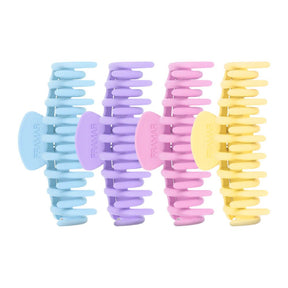 Framar Claw Clips Pastel 4st - KOOS • alles voor de kapper - Framar - Verdeelklemmen