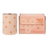 Framar Alufolie Peach Please Embossed 98m