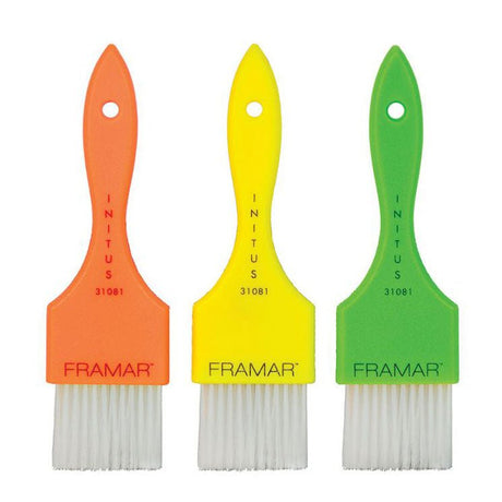 Framar Verfkwast Power Painter Neon 3st - KOOS • alles voor de kapper - Framar - Verfkwasten
