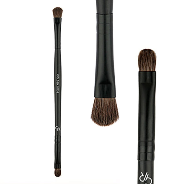 GR Dual-Ended Eyeshadow Brush - KOOS • alles voor de kapper - Golden Rose - Make-up borstels