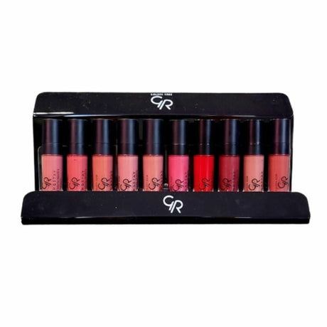 GR Longstay Liquid Matte Lipstick Display - KOOS • alles voor de kapper - Golden Rose - Displays