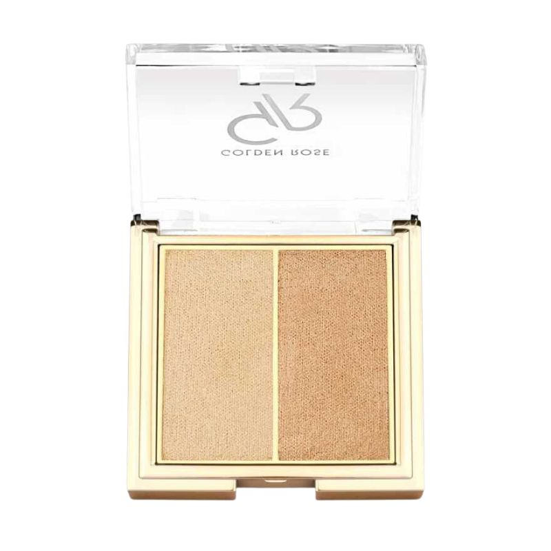 GR So Glow Highlighter Duo - KOOS • alles voor de kapper - Golden Rose - Highlighter & contour