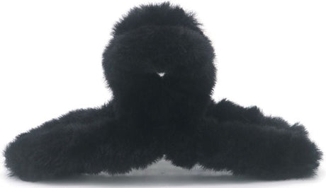 Haarklem fluffy black 12,5cm - KOOS • alles voor de kapper - KOOS - Haarmode