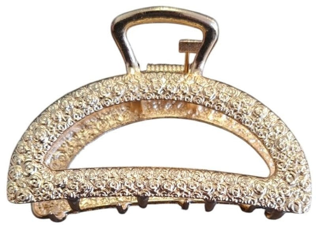 Haarklem metal gold rond 7cm - KOOS • alles voor de kapper - KOOS - Haarmode