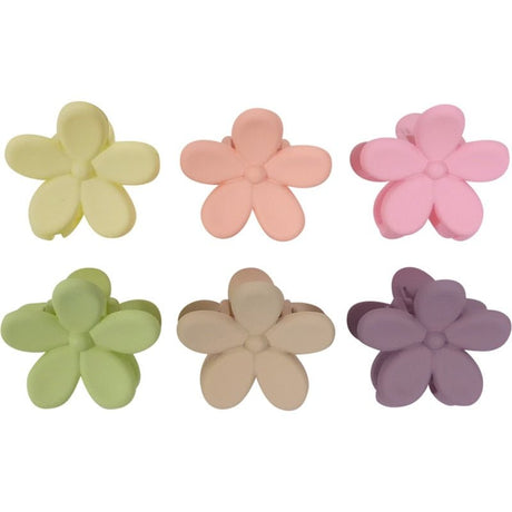 Haarklem set flower 2,5cm Pastel - KOOS • alles voor de kapper - KOOS - Haarmode