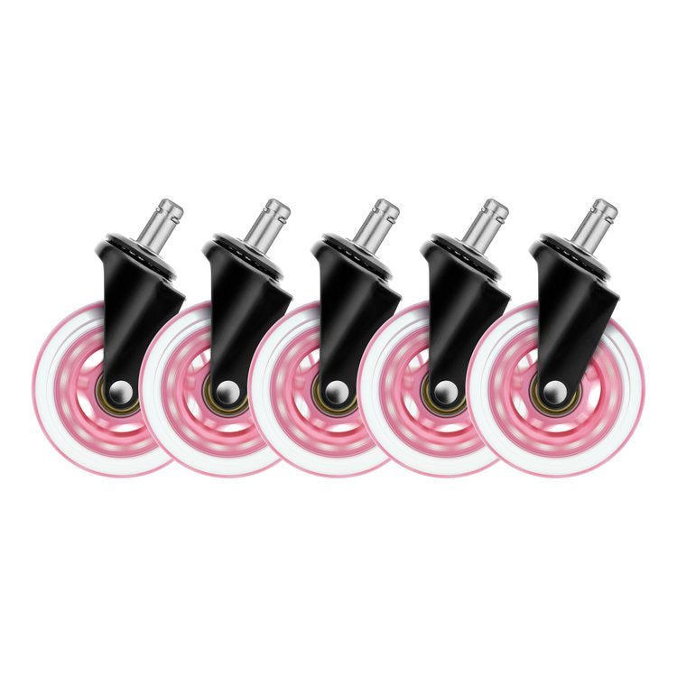 Kappersfiets Wielen Roze Set 5st - KOOS • alles voor de kapper - KOOS - Wieltjes