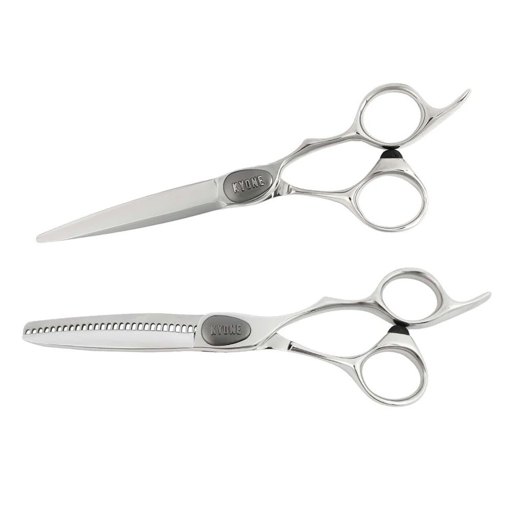 Kyone Set Schaar K20 + gratis K20T 6.0 - KOOS • alles voor de kapper - Kyone - Kappersschaar
