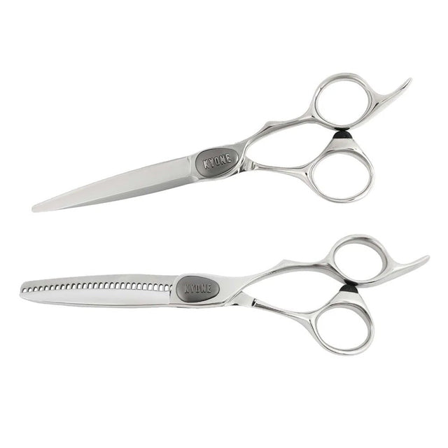 Kyone Set Schaar K20 + gratis K20T 6.0 - KOOS • alles voor de kapper - Kyone - Kappersschaar