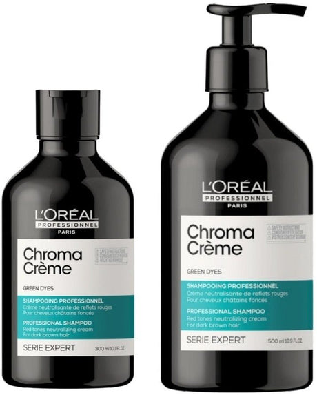 Loreal SE Chroma Creme Groen Shampoo - KOOS • alles voor de kapper - Loreal - Shampoo