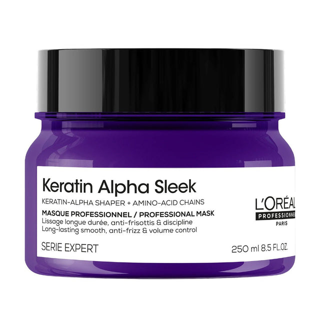 Loreal SE Keratin Alpha Sleek Mask - KOOS • alles voor de kapper - Loreal - Haarmasker