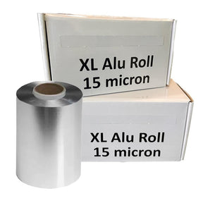 Nebur Alufolie 12 cm - 250 mtr 14my - KOOS • alles voor de kapper - Nebur - Folies