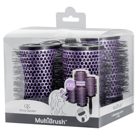Olivia Garden Multibrush Kit XXL - 4x66mm - KOOS • alles voor de kapper - Olivia Garden - Haarborstels