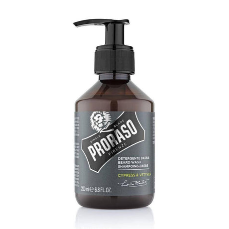 Proraso Beard Wash Cypress & Vetyver 200ml - KOOS • alles voor de kapper - Proraso - Baardshampoo