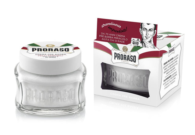 Proraso Wit Pre-Shave Creme 100ml - KOOS • alles voor de kapper - Proraso - Pre-shave