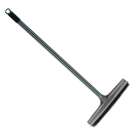 Rubber Bezem + Steel Compleet Grijs - KOOS • alles voor de kapper - KOOS - Hygiene