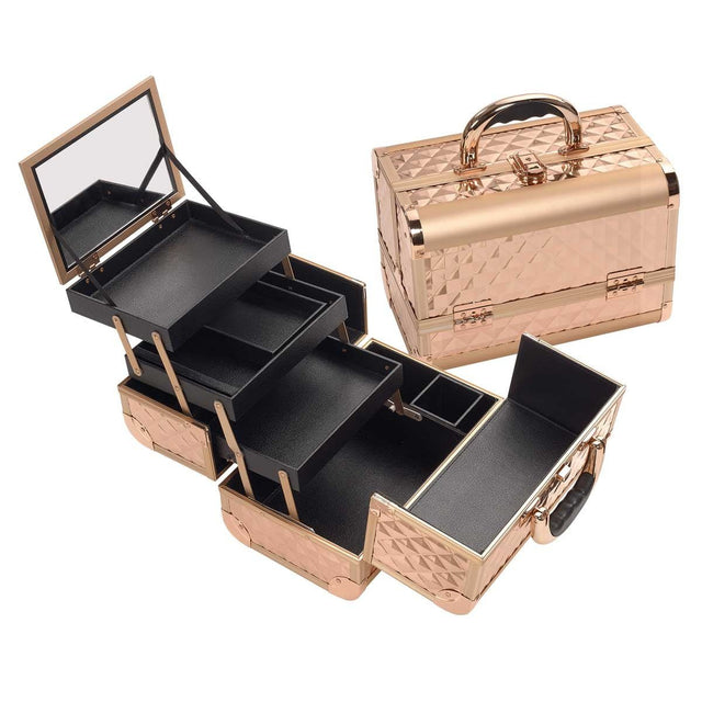 Sibel Beauty Case Rose Gold - KOOS • alles voor de kapper - Sibel - Koffers