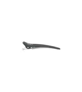 Sibel Clip Carbon Zwart 6St Medium 10cm - KOOS • alles voor de kapper - Sibel - Verdeelklemmen