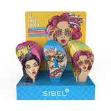 Sibel D-Meli-Melo Borstel Pop-Art - KOOS • alles voor de kapper - Sibel - Ontwarborstels