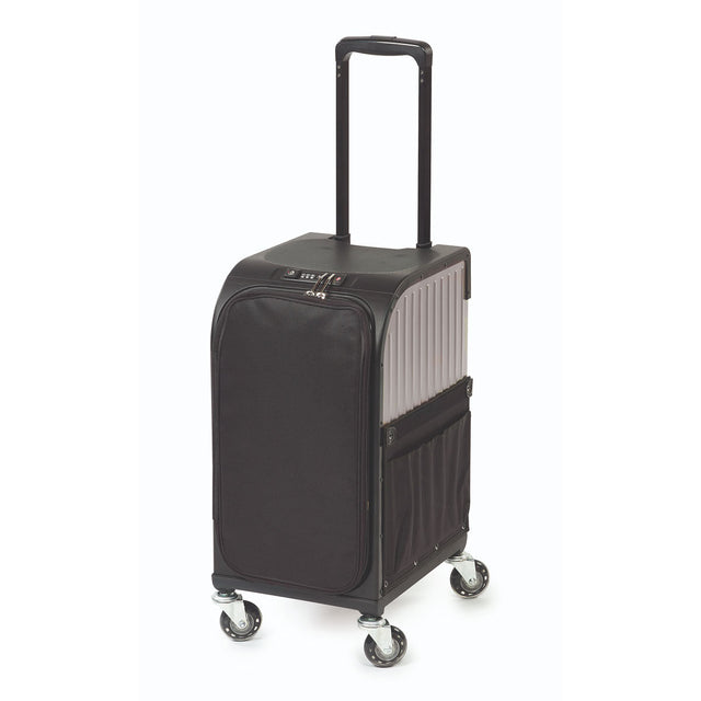 Sibel Stoolcase Rollercoaster Titanium - KOOS • alles voor de kapper - Sibel - Koffers
