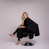 Trend Design Kaplaken French Cut Zwart - KOOS • alles voor de kapper - Trend Design - Kapmantels
